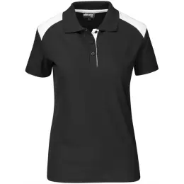 Ladies Apex Golf Shirt Black
